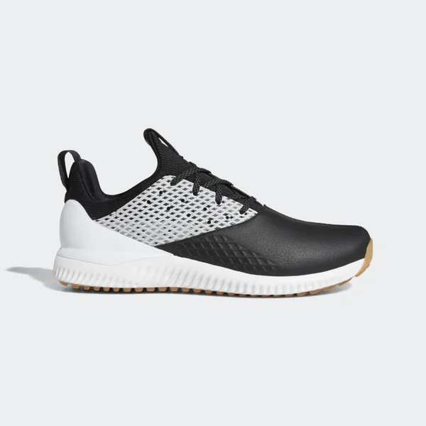 Adidas Golf Adicross Bounce 2 Golf Shoes, Male, Black/Silver/White, 10