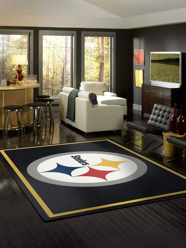 Indiana College Team Spirit Area Rug by Milliken, 5&4x22 x 7&8x22
