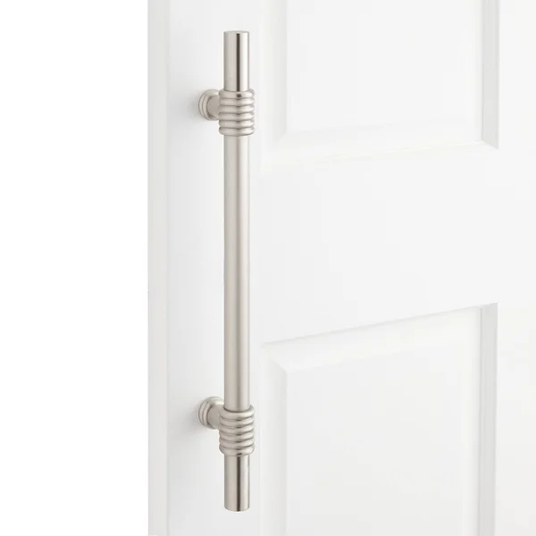 8x22 Brady Solid Brass Door Pull in Satin Brass, Signature Hardware