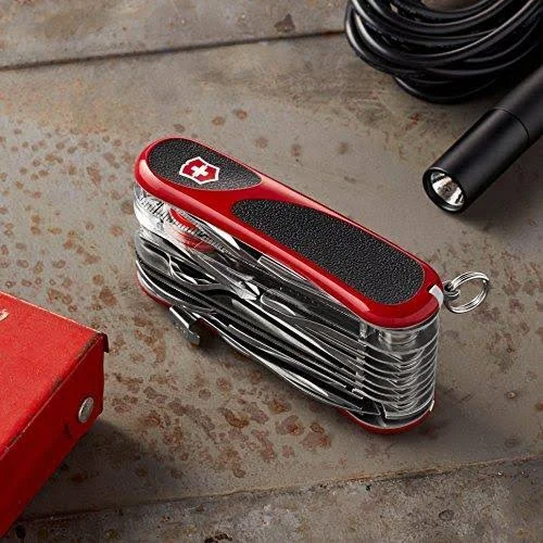 Victorinox Evogrip S54 Swiss Army Knife Red & Black 2.5in.