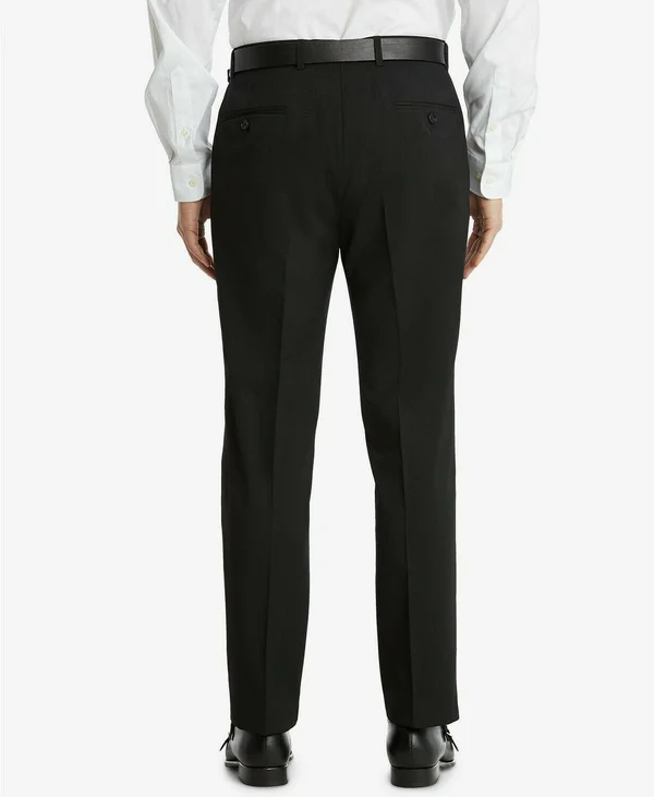 Tommy Hilfiger Men's Modern-Fit Th Flex Stretch Suit Jacket 38S Black