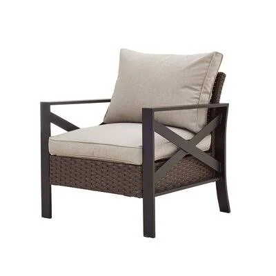 Ajara Patio Chair wih Cushions Latitude Run
