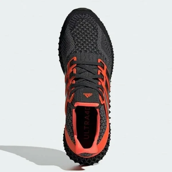 Adidas Ultra 4D Core Black Solar Red - Size 10 Men