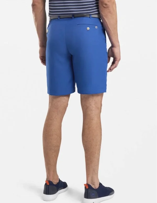 Peter Millar Salem High Drape Performance Shorts Blue Lapis - SS20