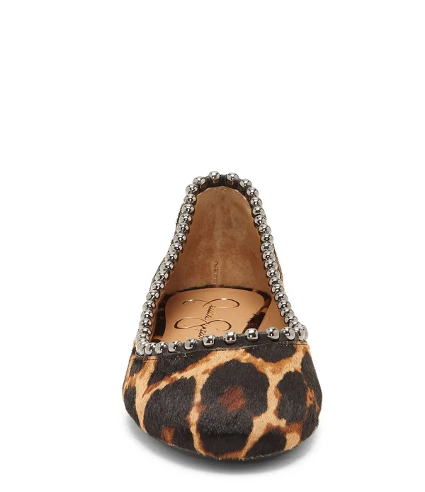 Jessica Simpson Gillian 2 (Natural Wild Leopard Haircalf) Women's Shoes