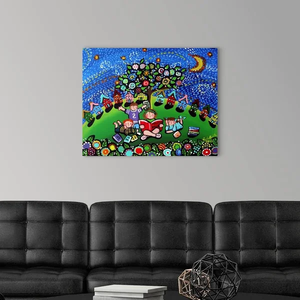 Reading Opens The Doors to The Imagination, Canvas Wall Art, 30x24, Great Big Canvas