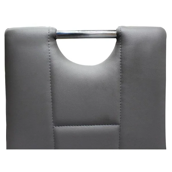 Best Master Furniture Beverly Upholstered Side Chairs - Set of 2, Black