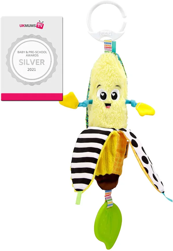 Lamaze Bea The Banana Clip & Go Baby Toy