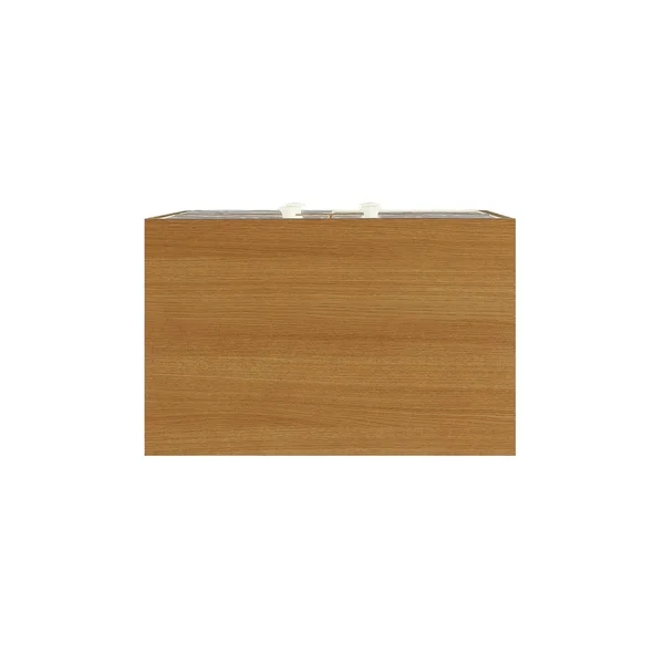 Acme Anita Cabinet, Natural & White