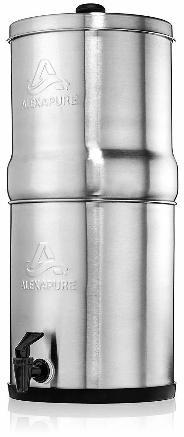 Alexapure Pro Stainless Steel Water Filtration System 5 - 000 Gallon