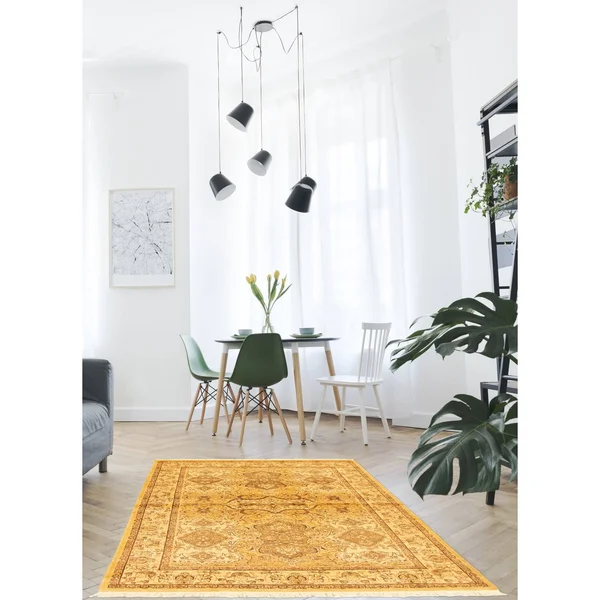 Hand-Knotted Pako Persian Ivory Wool Rug - 4&0 x 6&2/4&0x22 x 6&2x22