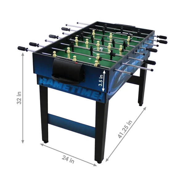 Sunnydaze Decor 40x22 10-in-1 Multi Game Table
