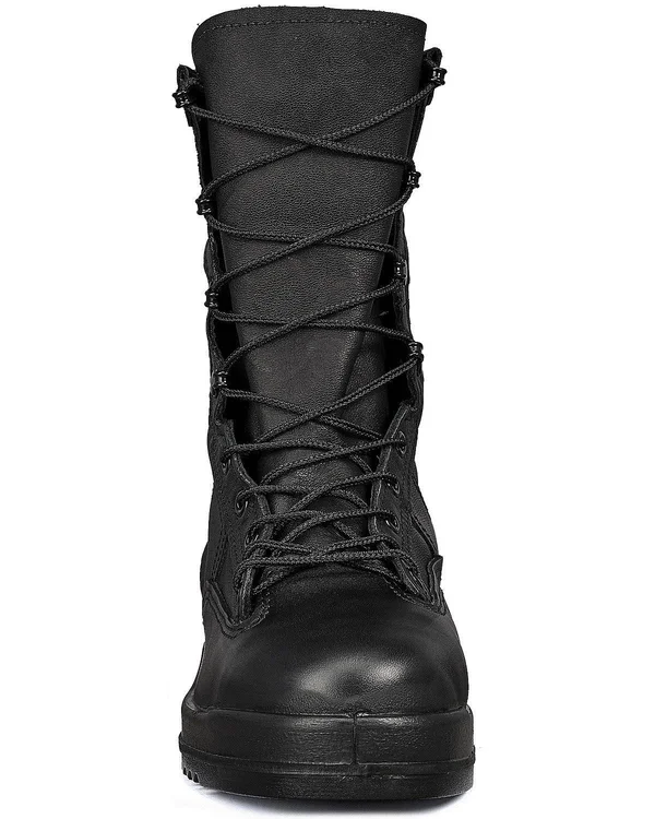 Belleville 800ST Waterproof Steel Toe Flight and Flight Deck Boots (Black)