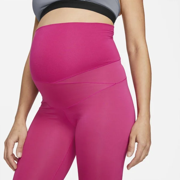 Nike One (M) Women's Leggings (Maternity) in Red - Size: Large, CQ9293-615