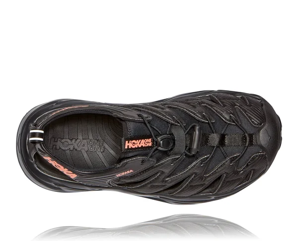 Hoka One One Women's Hopara - 7 - Black - Fusion Coral