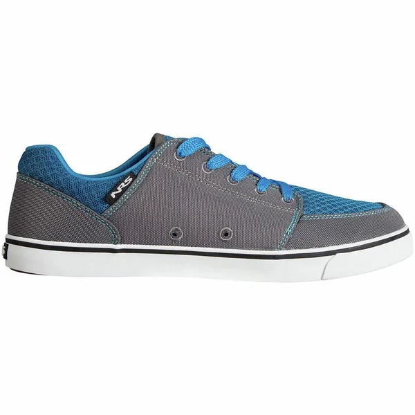 NRS Men's Vibe Water Shoe - 13, Gray, Blue