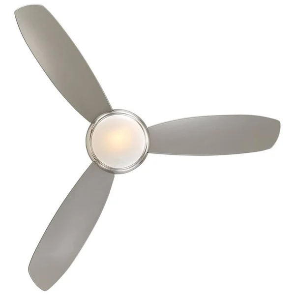 Minka-Aire F477L-BNW 58x22 Concept I Wet LED Ceiling Fan - Brushed Nickel Wet