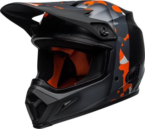 Bell MX-9 MIPS Helmet Presence Black/Orange/Camo 2XL