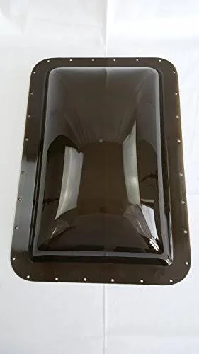 Premium Heavy Duty - 18 x 26 OD Trailer New Skylight Plastic Smoke