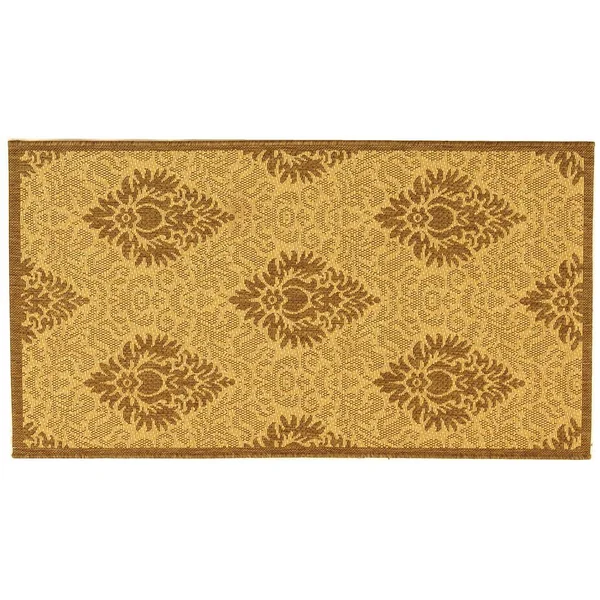 Safavieh Courtyard Area Rug CY2714 Natural - Brown, 8& x 11&