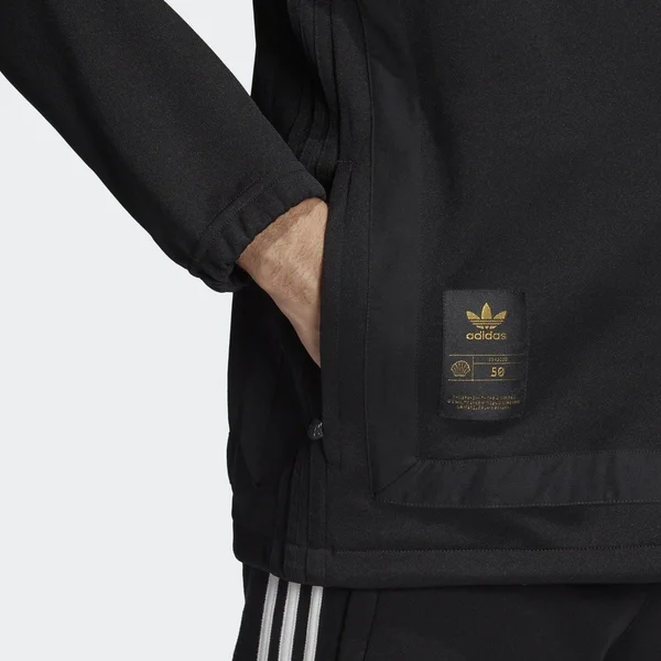 Adidas Originals Warm Up Track Jacket - Mens - Black/Gold