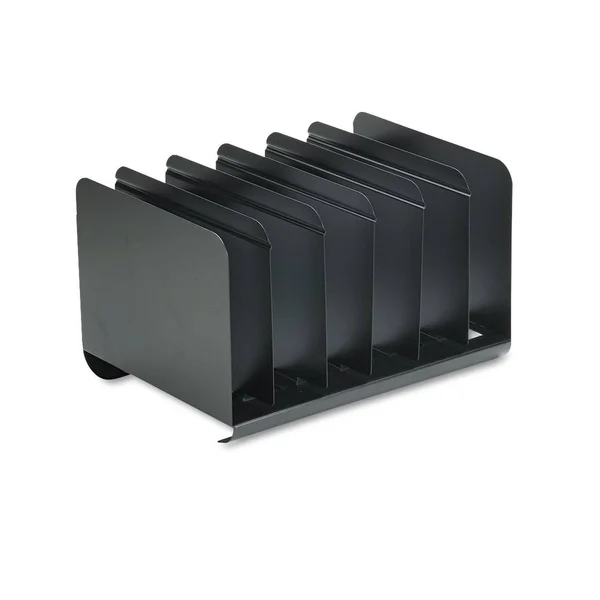 Steelmaster Adjustable Steel Book Rack Black