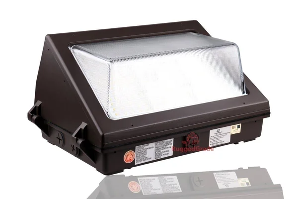 80 Watt LED Wall Pack Light - 11 - 600 Lumens - 3000K Warm Whitee - High Efficiency 140 Lumen to Watt- DLC Premium Listed - Dorado
