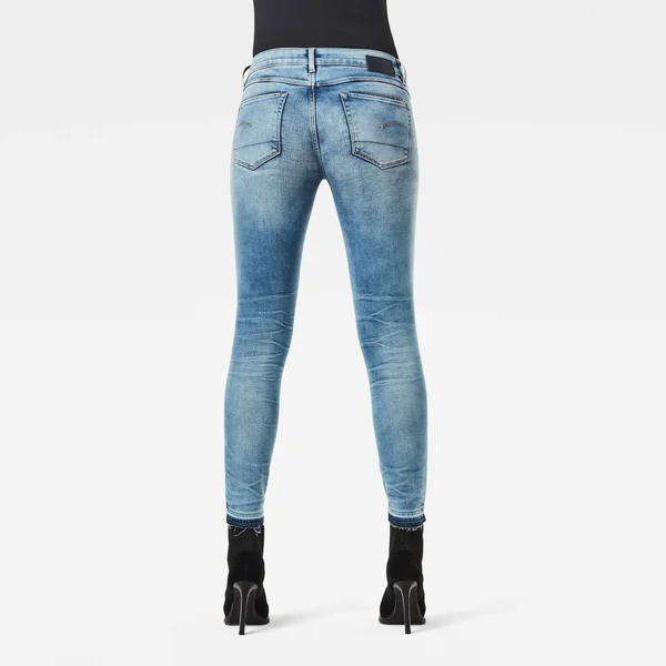 Gstar 3301 Mid Skinny Ripped Ankle 24, 32