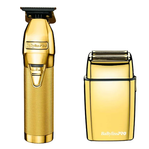 Babyliss Pro Gold FX Collection Skeleton Outliner & Double Foil Shaver