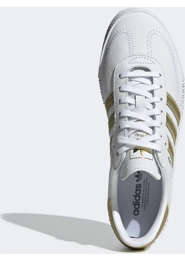 Adidas Originals Sambarose W Leather Sneakers - White