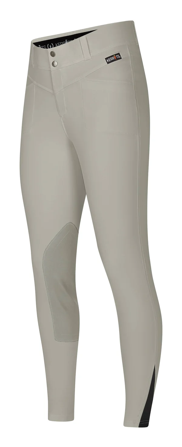 Kerrits Crossover II Knee Patch Breech - Ladies-Sand-L