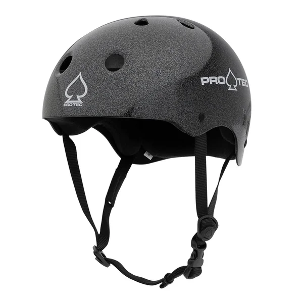 Pro-Tec Classic Skate Helmet - Black Metal Flake
