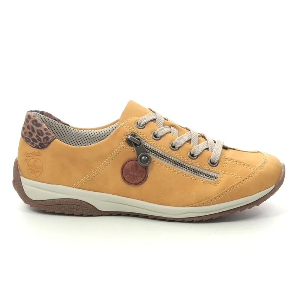 Rieker L5224-68 Yellow/Camel 37 EU Womens Trainers