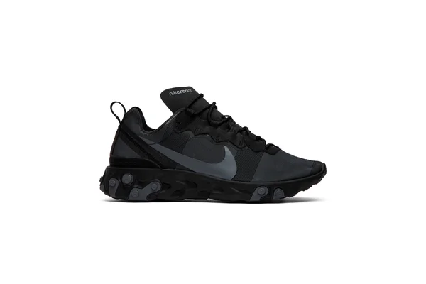 Nike React Element 55 Triple Black
