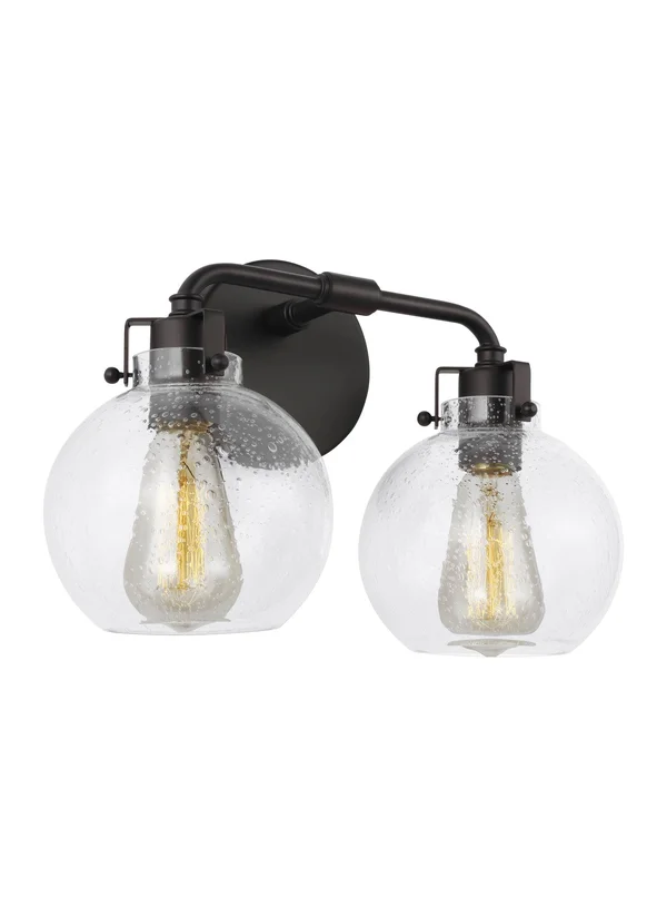 Feiss VS24402ORB Clara 2 - Light Vanity, Oil Rubbed Bronze