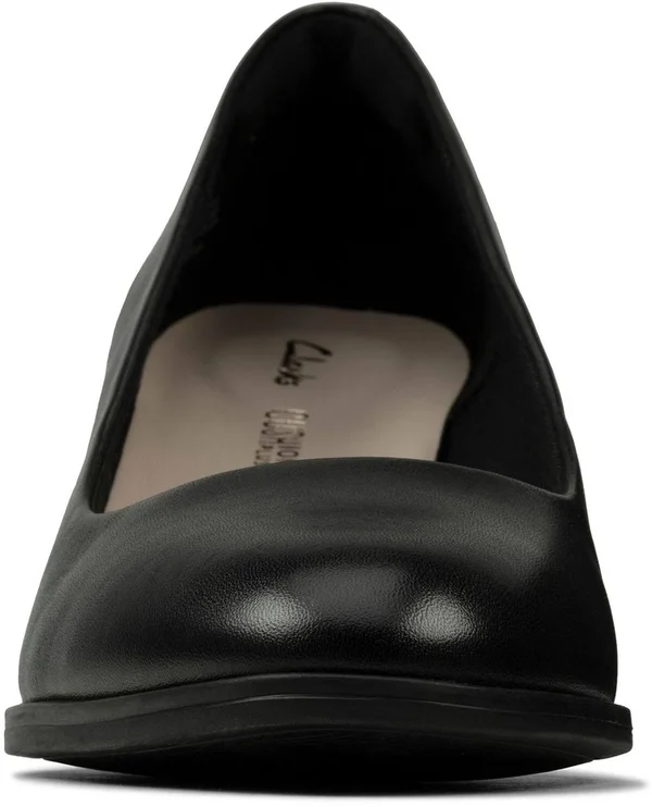 Clarks Women's Kaylin60 Pump - Size: 8, Black Leather