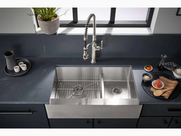 Kohler 77515-VS Tournant Semi-Professional Kitchen Sink Faucet - Vibrant Stainless