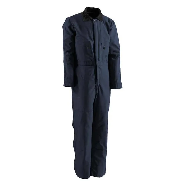 Berne Men's Deluxe Insulated Coverall Twill Navy - 4XL/Tall
