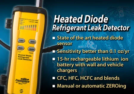 Fieldpiece SRL8 - Heated Diode Refrigerant Leak Detector