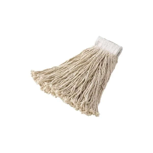 Rubbermaid Rayon Cut-End Mop Heads, 16 oz, White, Pack of 12 - ODFN6775858