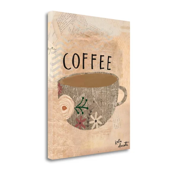 28x22 x 23x22 Coffee by Katie Doucette Fine Art Giclee Print