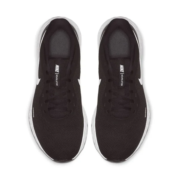 Nike Men's Revolution 5 Running Shoes, Wide - Black, 12