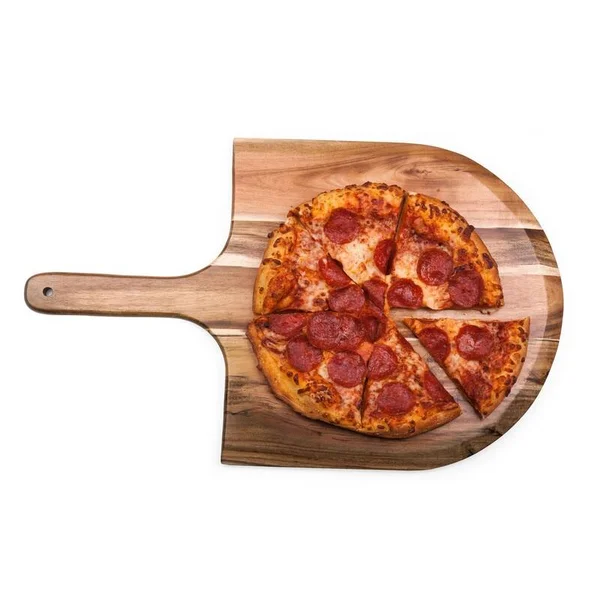 Missouri Tigers Acacia Pizza Peel, 22.3" x 13.8"