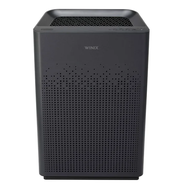 Winix AM80 True HEPA Air Purifier with Washable Advanced Odor Control (AOC) Carbon Filter - 360sq ft Room Capacity, Dark Grey, La