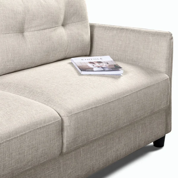Zinus Ricardo Loveseat - Beige