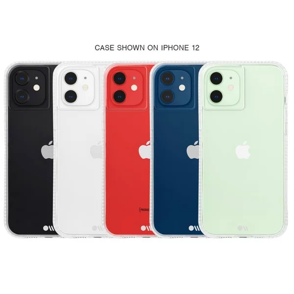 Case-Mate - Tough Plus - Case for iPhone 12 and iPhone 12 Pro (5G) - 15 ft Drop Protection - 6.1 inch - Clear