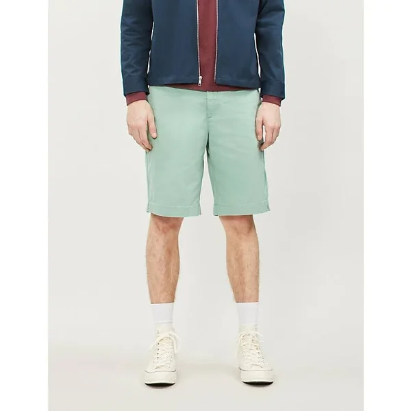 Polo Ralph Lauren Cotton Twill Chino Shorts, Green, UK 32