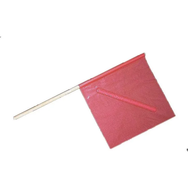 Mutual Industries 14965-24-18 No-Foul Highway Traffic Warning Flag - 18x22 x 18x22 x 24x22 (Pack of 10)
