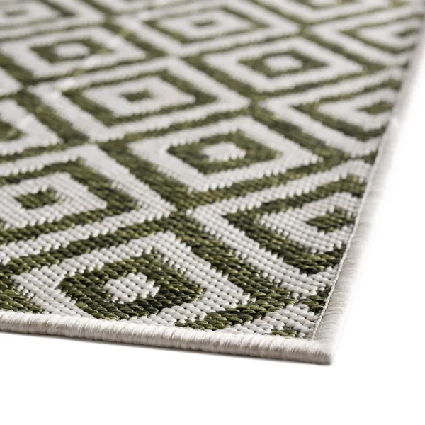 Jill Zarin Costa Rica Outdoor Rug (5& 3 x 7& 3 - Green)