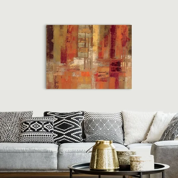 Sunset Street, Canvas Wall Art, 48x36, Great Big Canvas